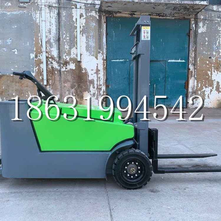 漳县小型电动叉车1吨2吨步行站驾式电瓶堆高充电装卸车液压升降车铲车